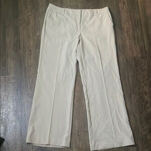 New York & Company Cream Trousers